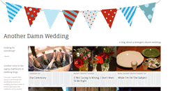 Desktop Screenshot of anotherdamnwedding.com